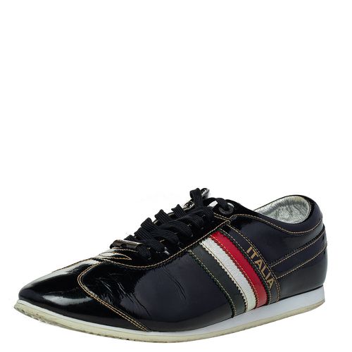 Patent Leather Low Top Sneakers Size 44 - Dolce & Gabbana - Modalova