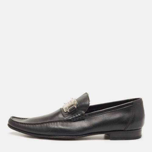 Leather Slip On Loafers Size 45 - Dolce & Gabbana - Modalova