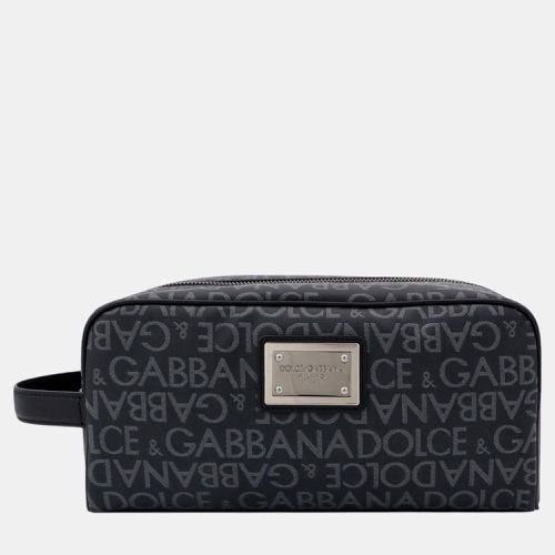 Canvas Beauty Case - Dolce & Gabbana - Modalova