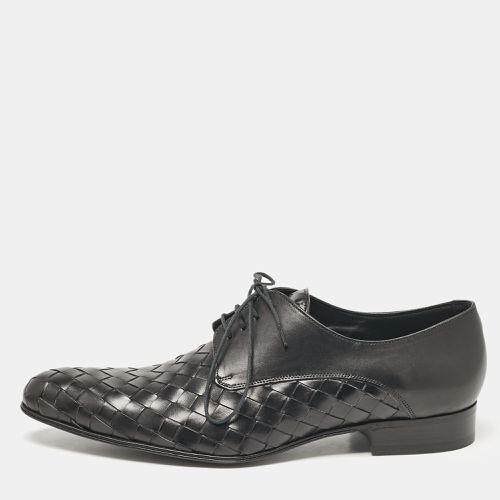 Intrecciato Leather Derby Oxford Size 43 - Dolce & Gabbana - Modalova