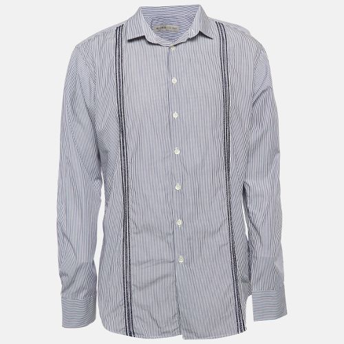 Pinstripe Cotton Button Up Shirt XXL - Etro - Modalova