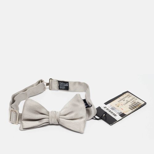 Satin Silk Bow Tie - Emporio Armani - Modalova