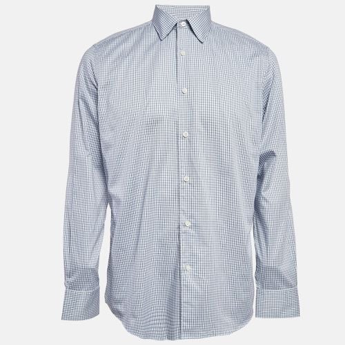 Plaid Button Up Shirt L - Ermenegildo Zegna - Modalova