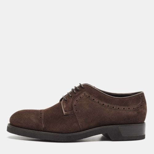 Suede Lace Up Derby Size 42 - Ermenegildo Zegna - Modalova