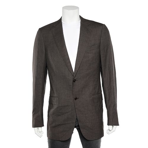 Dark Wool Blazer L - Ermenegildo Zegna - Modalova