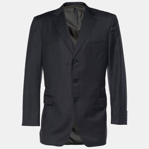 Striped Wool Single Breasted Blazer XL - Ermenegildo Zegna - Modalova