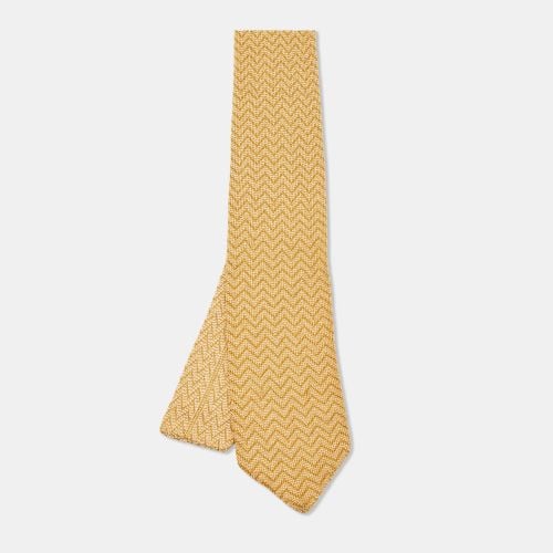 Chevron Knit Standard Tie - Ermenegildo Zegna - Modalova