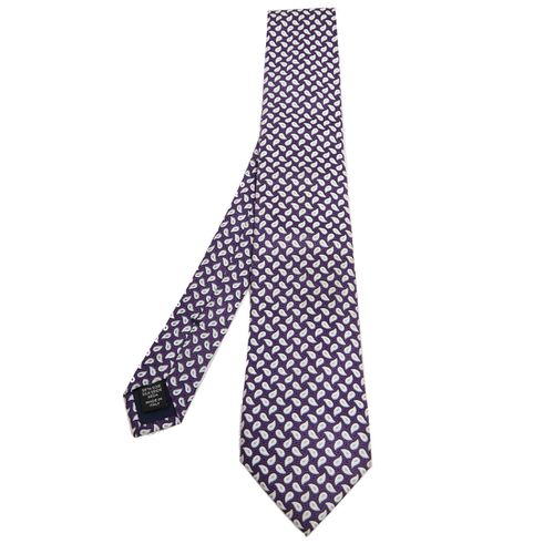 Paisley Print Silk Tie - Ermenegildo Zegna - Modalova