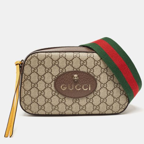 Ebony GG Supreme Canvas Neo Vintage Messenger Bag - Gucci - Modalova