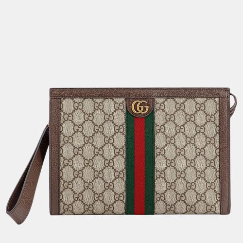 GG Supreme Canvas Ophidia Clutch Bag - Gucci - Modalova