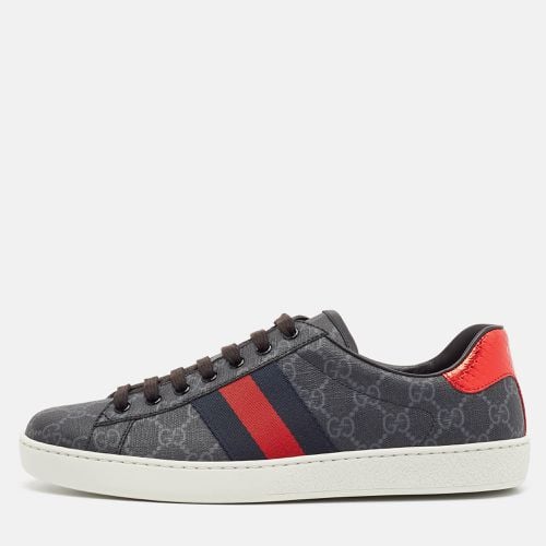 Coated GG Canvas Ace Low Top Sneakers Size 42 - Gucci - Modalova