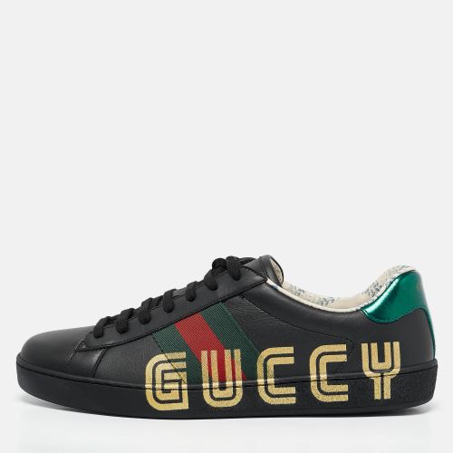 Leather Guccy Ace Sneakers Size 42 - Gucci - Modalova