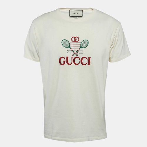 Tennis Embroidered Jersey T-Shirts S - Gucci - Modalova