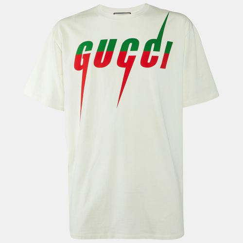 Blade Print Cotton Oversized T-Shirt XL - Gucci - Modalova