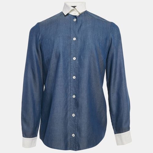 Chambray Button Front Shirt L - Gucci - Modalova