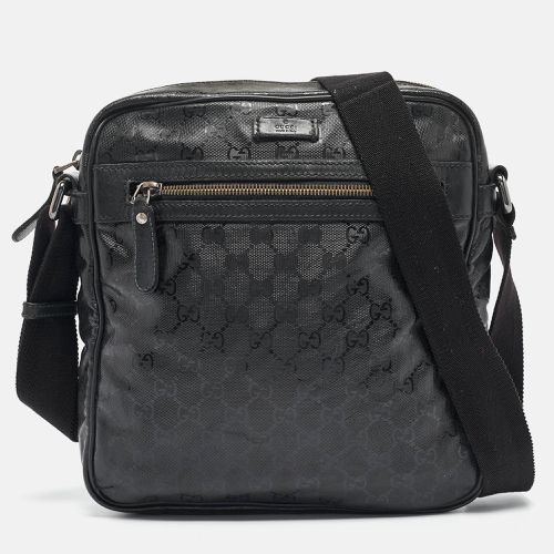 GG Imprime Canvas and Leather Messenger Bag - Gucci - Modalova