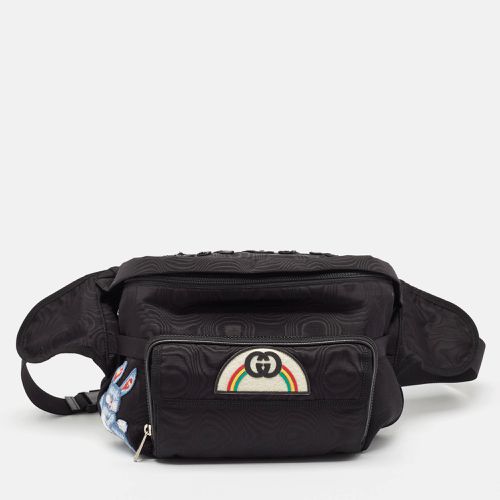 Nylon Tenebre Logo Patch Belt Bag - Gucci - Modalova