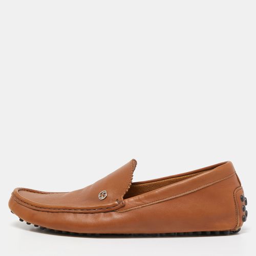 Leather Slip On Loafers Size 43.5 - Gucci - Modalova