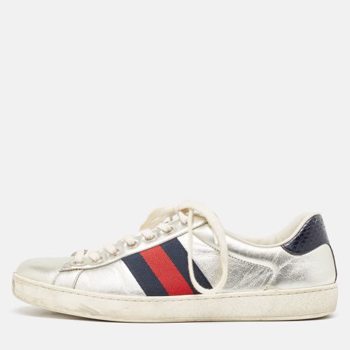 Leather Ace Sneakers Size 42.5 - Gucci - Modalova