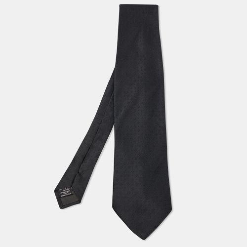 Dot Jacquard Pattern Silk Tie - Giorgio Armani - Modalova