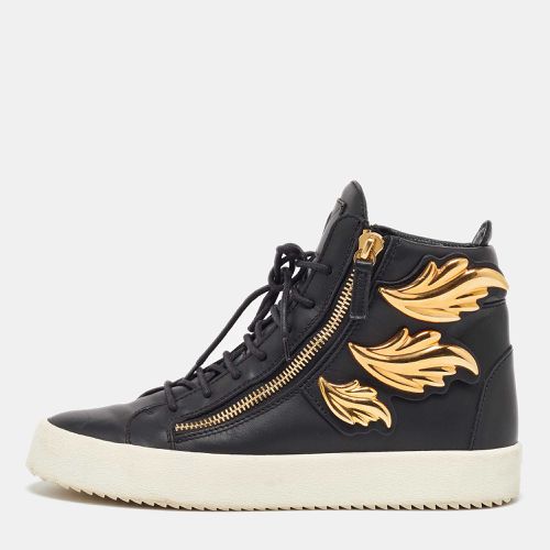 Leather Wings High Top Sneakers 43 - Giuseppe Zanotti - Modalova