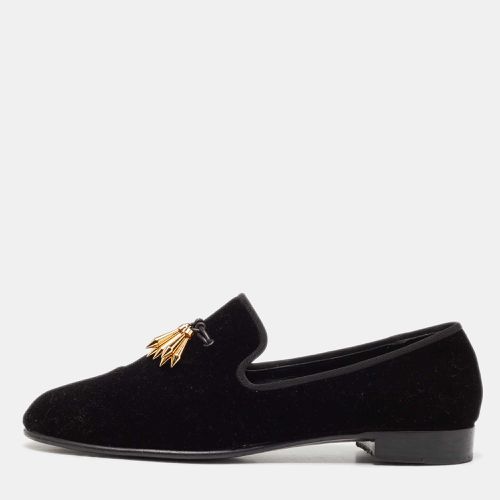 Velvet Smoking Slippers Size 43 - Giuseppe Zanotti - Modalova