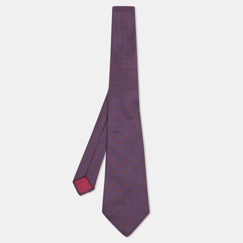 Vintage Jacquard Silk Tie - Givenchy - Modalova