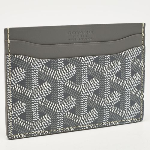 Ine Coated Canvas and Leather Saint Sulpice Card Holder - Goyard - Modalova