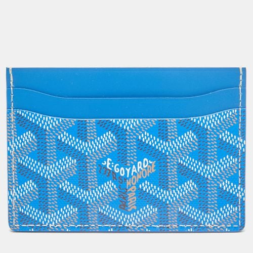 Ine Coated Canvas and Leather Saint Sulpice Card Holder - Goyard - Modalova