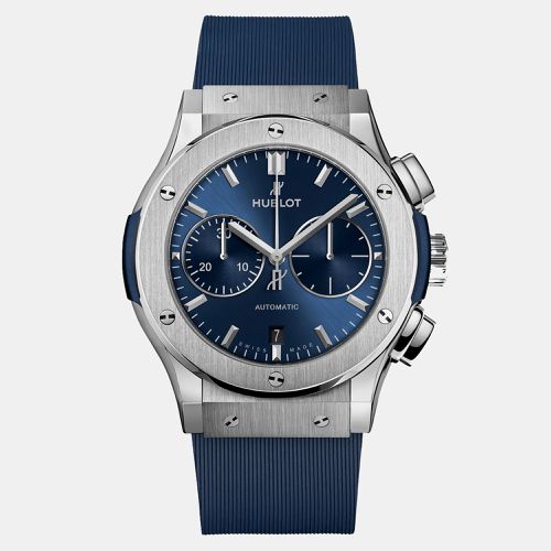 Titanium Classic Fusion Chronograph Men's Wristwatch 45 mm - Hublot - Modalova