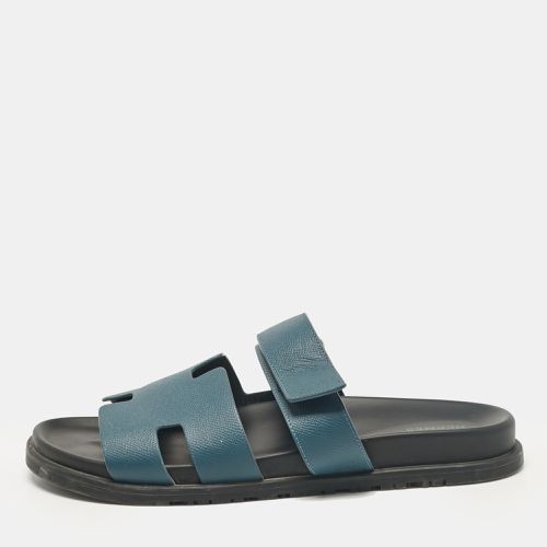 Leather Chypre Sandals Size 44 - Hermes - Modalova