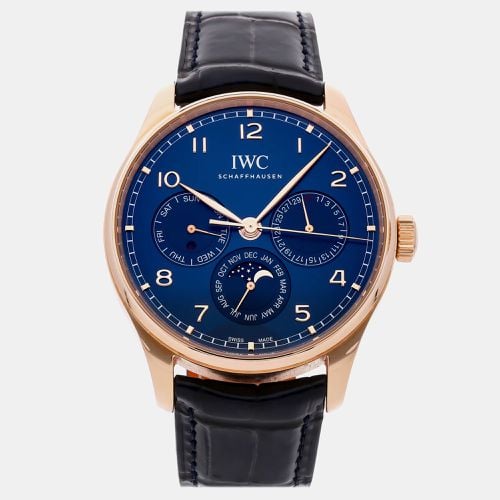 K Rose Gold Portugieser IW3442-05 Automatic Men's Wristwatch 42 mm - IWC - Modalova