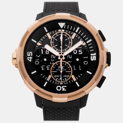 K Rose Gold Aquatimer Automatic Men's Wristwatch 49 mm - IWC - Modalova