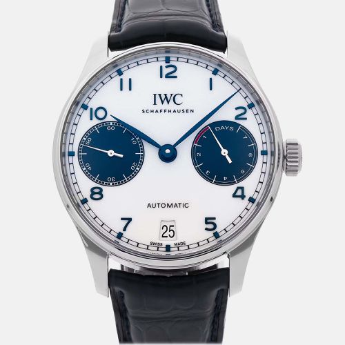 Stainless Steel Portugieser Automatic Men's Wristwatch 42 mm - IWC - Modalova