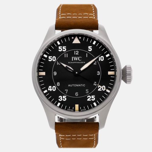 Titanium Big Pilot's IW3297-01 Automatic Men's Wristwatch 43 mm - IWC - Modalova