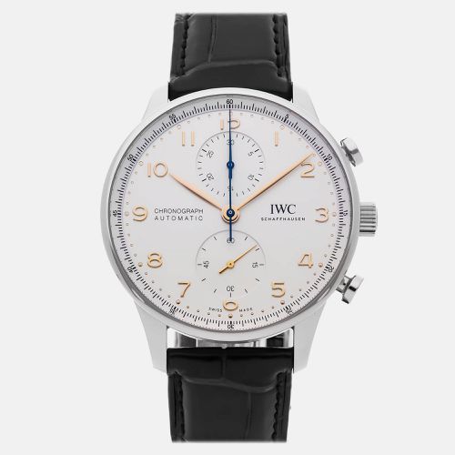 Stainless Steel Portugieser IW3716-04 Automatic Men's Wristwatch 41mm - IWC - Modalova