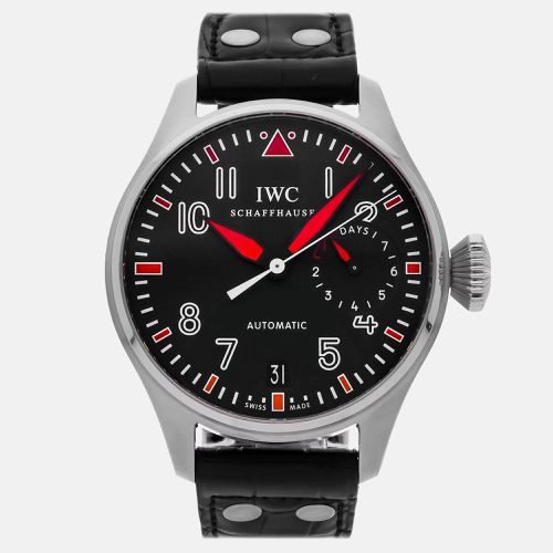 Stainless Steel Big Pilot's IW5004-33 Automatic Men's Wristwatch 46 mm - IWC - Modalova