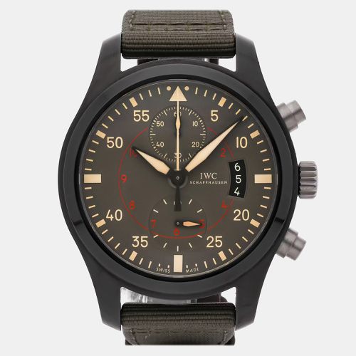 Ceramic Pilot's IW3880-02 Automatic Men's Wristwatch 46 mm - IWC - Modalova