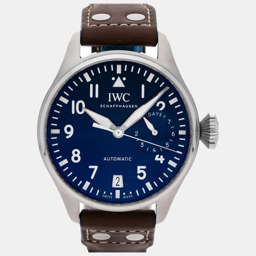 Stainless Steel Big Pilot's IW5010-02 Automatic Men's Wristwatch 46 mm - IWC - Modalova