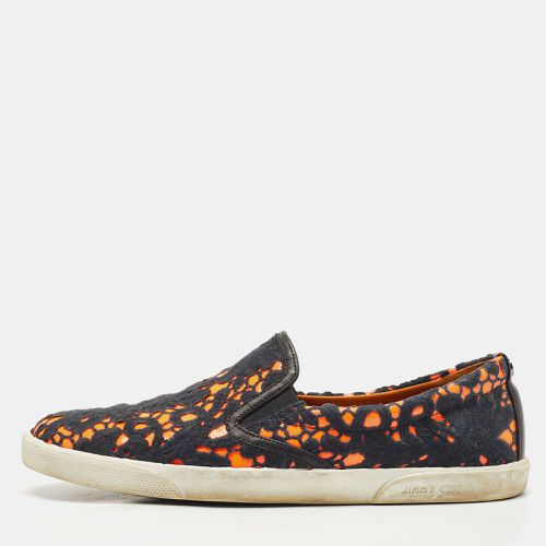 Orange Lace Slip on Sneakers Size 39 - Jimmy Choo - Modalova