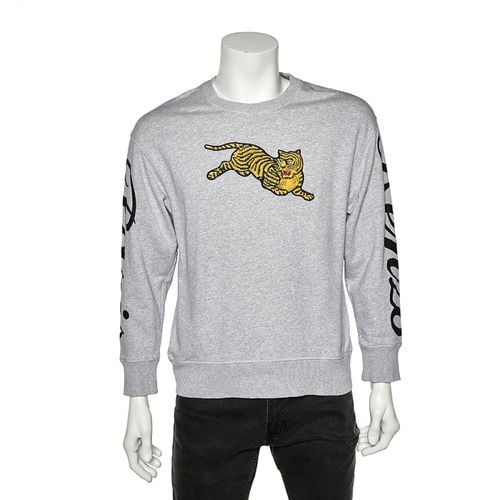 Knit Flying Tiger Embroidery Detail Sweatshirt S - Kenzo - Modalova