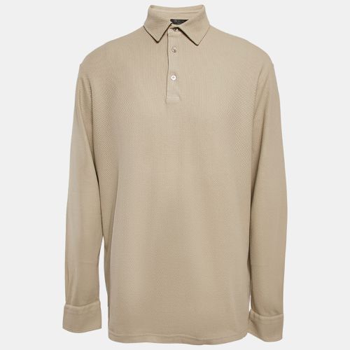 Cotton Full Sleeve Polo T-Shirt XXXL - Loro Piana - Modalova