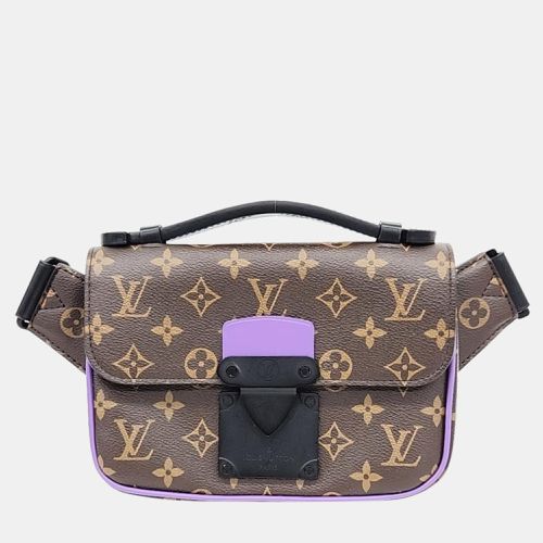 Macassar Monogram Canvas S Lock Sling Bag - Louis Vuitton - Modalova