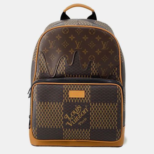 Noir Damier Ebene and Giant Monogram Canvas Nigo Campus Backpack - Louis Vuitton - Modalova