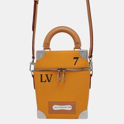 Saffron Cowhide Leather Vertical Box Trunk - Louis Vuitton - Modalova