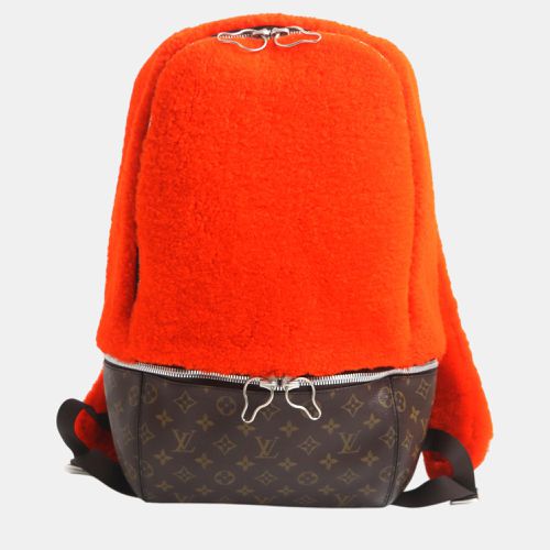 Canvas Monogram Fleece Backpack - Louis Vuitton - Modalova