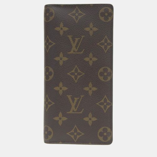 Canvas Monogram Portefeuille Brazza Long Wallet - Louis Vuitton - Modalova