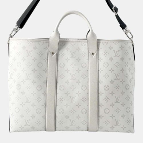 Blanc Monogram Taiga Leather Weekend Tote bag Nm - Louis Vuitton - Modalova