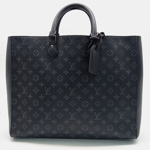 Grey Coated Canvas Eclipse Grand Sac Bag - Louis Vuitton - Modalova