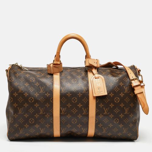 Monogram Canvas Keepall Bandouliere 50 Bag - Louis Vuitton - Modalova